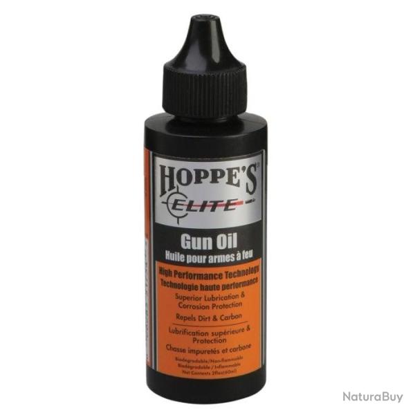 Flacon d'huile Hoppe's Elite armes 60 ml - 120 ml