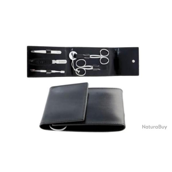 6912R.Black Pochette manucure 5 pi�ces Alpen "antique line"