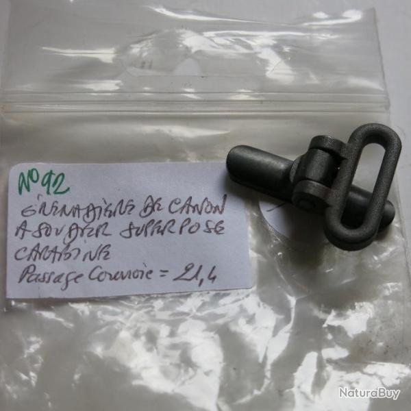 VENDU PAR CUIRASSIER11 N 92 GRENADIERE DE CANONS  FUSIL SUPERPOSE A SOUDER