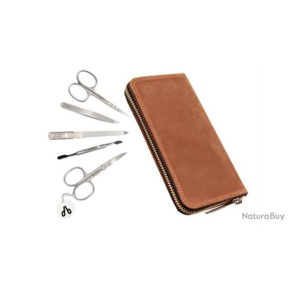 6936R.Country Trousse manucure 5 pi�ces Alpen "country line"