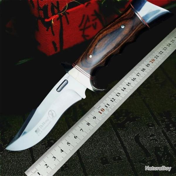 PEGASI ussa (DEHONG )SA78 couteau de chasse et de sauvetage  lame droite ,LIVRAISON GRATUITE !!!