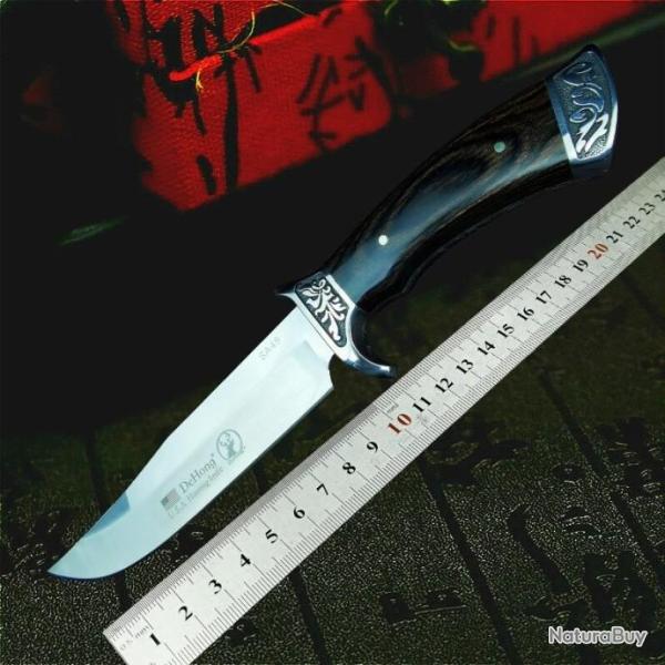 PEGASI  s.a (DEHONG )SA48 couteau de chasse et de sauvetage  lame droite LIVRAISON GRATUITE !!!