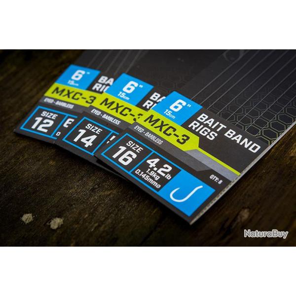 Mxc-3 Bait Band Rigs 15Cm Matrix 16