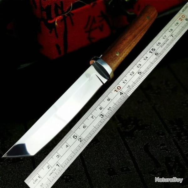 PEGASI-Huanghua-poigne en bois de poire, miroir en acier LIVRAISON GRATUITE !!!