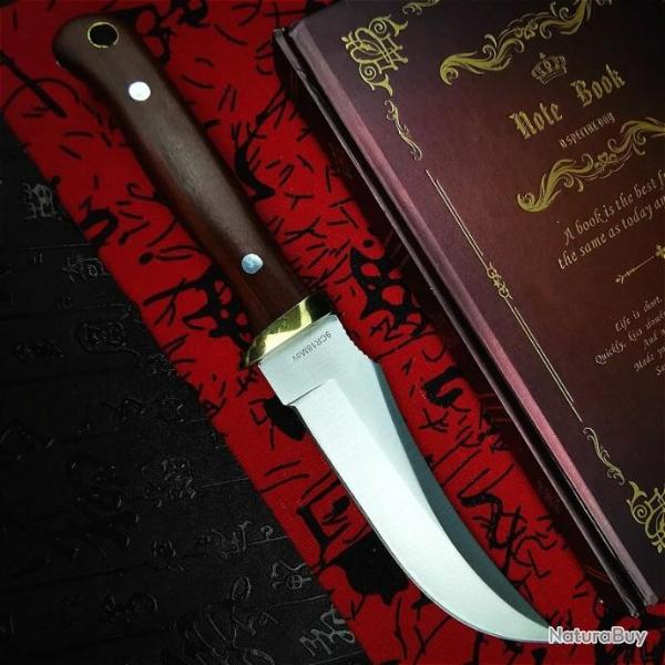 PEGASI couteau droit tout-en-un 9CR18mov, pour autodfense familiale LIVRAISON GRATUITE !!!