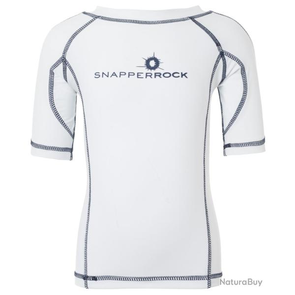 Snapper Rock - T shirt de bain manches courtes anti uv - Blanc Blanc 104-110cm