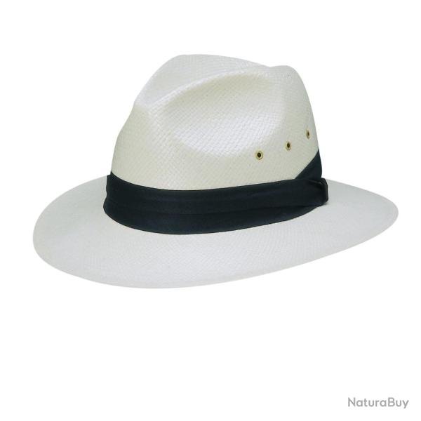 Chapeau anti UV pour Hommes Blanc et Bleu Marine Bleu M (57CM)