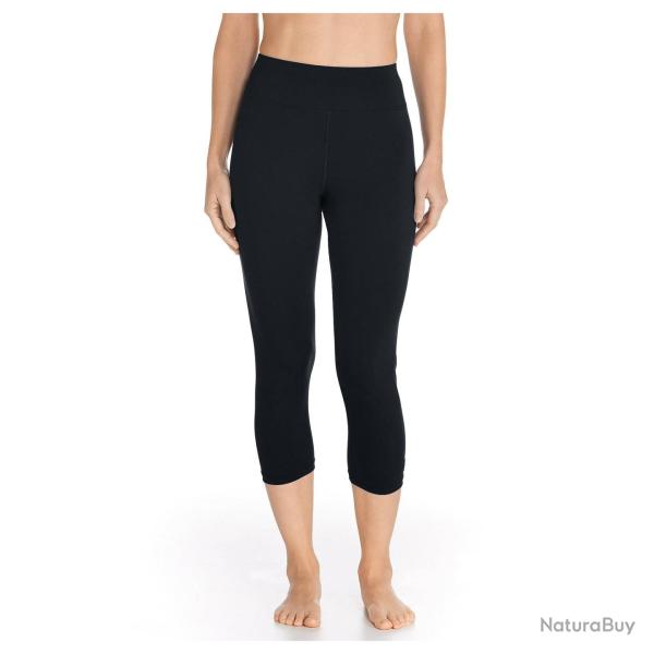 Legging de bain anti UV pour femmes Noir. Coolibar Noir