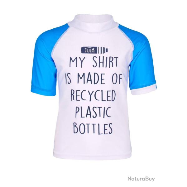 T-shirt anti-UV pour enfants - manches courtes Made of Blanc, JUJA Blanc 122-128cm