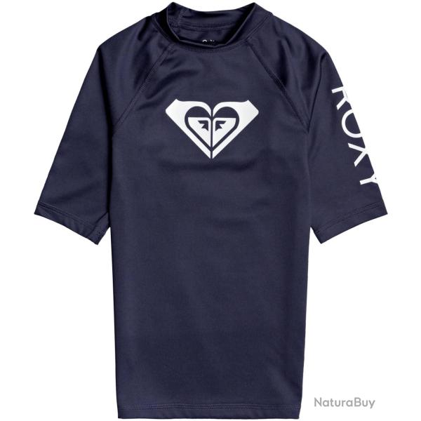 T-shirt de bain anti-UV pour jeune fille - Whole Hearted - Mood Indigo Bleu 128 cm/S