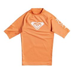 T-shirt de bain anti-UV pour jeune fille - Whole Hearted - Saumon Orange 152 cm/L
