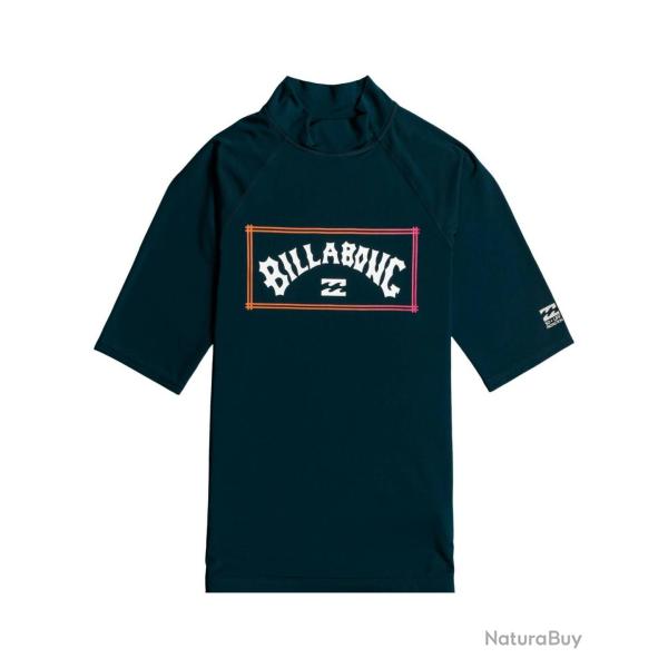 T shirt anti UV pour homme Manches courtes Unit� Marine Bleu