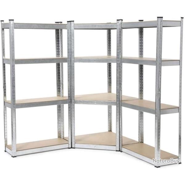 Etag�re modulable � 12 plateaux - 4 niveaux - R�sistant jusqu'� 130 kg - LIVRAISON GRATUITE