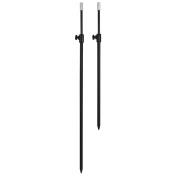 Support De Canne SENSAS Green Kit – 8 Loges, Diamètre 40 Cm, Hauteur Réglable 40-60 Cm