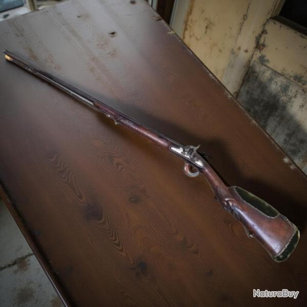 Petit fusil royal a boulette de fulminate sign� Blanchard brevet� a Paris Num�ro 3