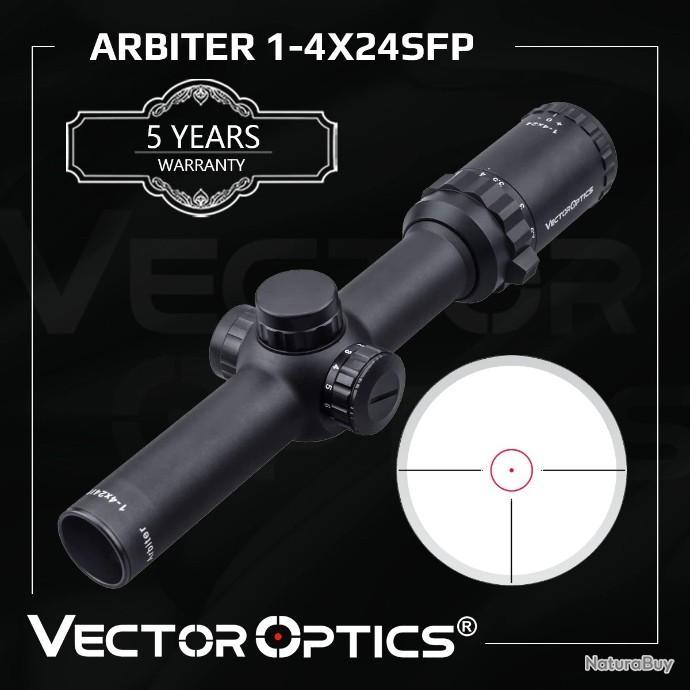 Vector Optic Arbiter 1-4x24スコープ Geissele Vector Optics Arbiter 1-4x24 SFP PAIEMENT EN PLUSIEURS FOIS
