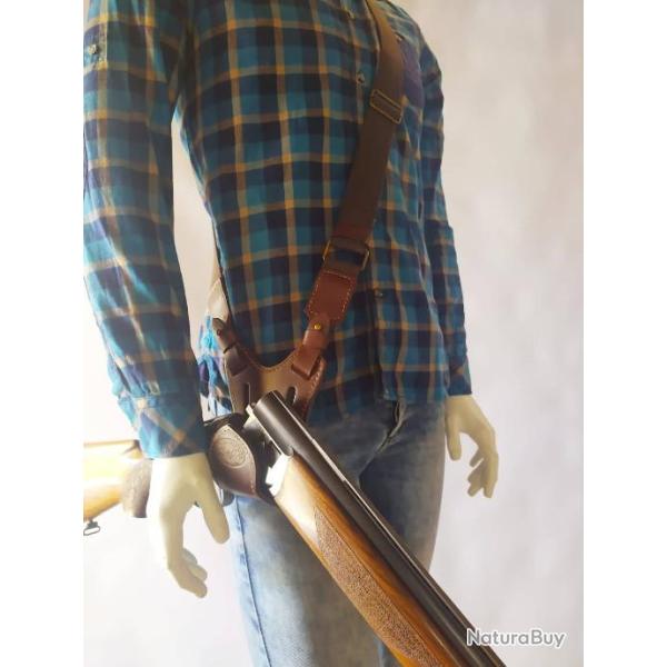 VALENTIN GANCH BAUDRIER DE BATTUE avec trois options de port