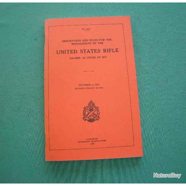 United States Rifles, Caliber .30, Model of 1917.