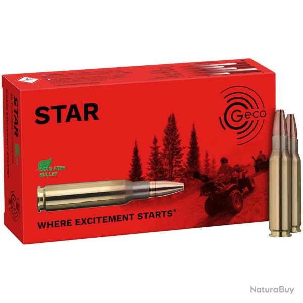 Cartouches .308 Win. Geco Star 10,7g/165grs