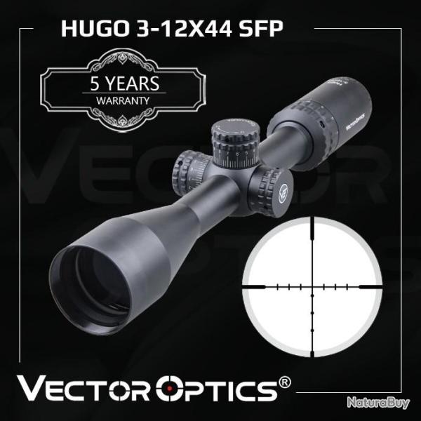 Vector Optics Hugo 3-12x44 Varmint  PAIEMENT EN PLUSIEURS FOIS LIVRAISON GRATUITE!!!
