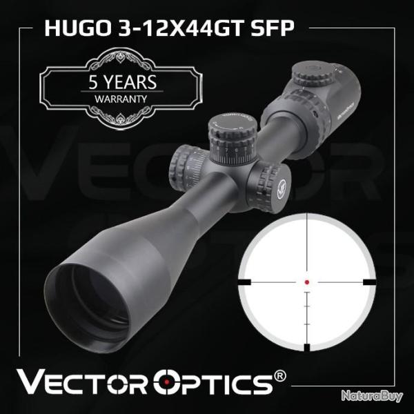 Vector Optics Hugo 3-12x44 GT PAIEMENT EN PLUSIEURS FOIS LIVRAISON GRATUITE!!!