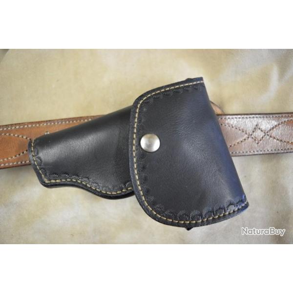 Holster en cuir pour 7.65mm gaucher doubl�