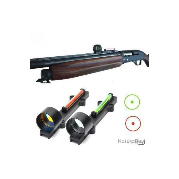 Viseur spcial fusil point rouge -  point porte de vue holographique - livraison gratuite