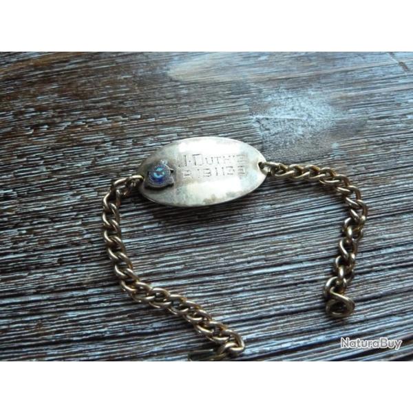 gourmette de pilote canadien ww2