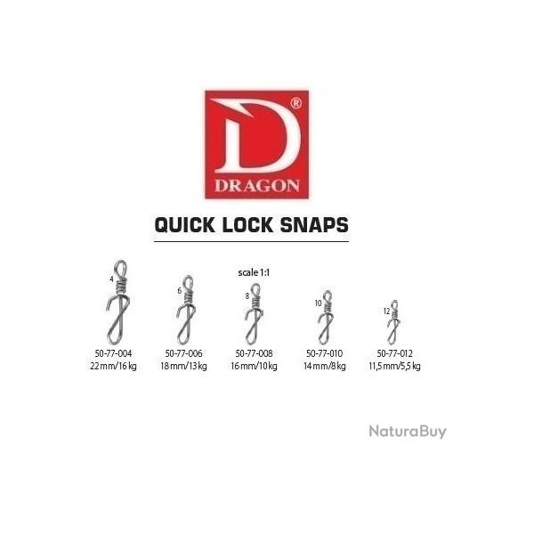 Dragon Quicklock Snap 12