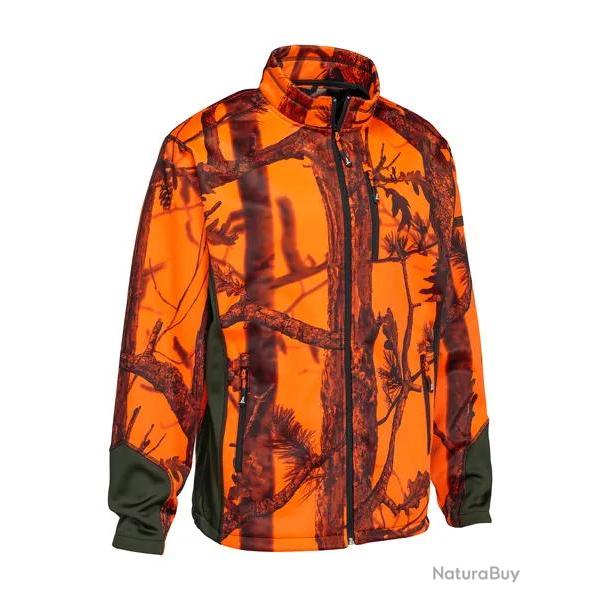 Sweat Shirt Percussion Zipp� Ghostcamo Black And Blaze