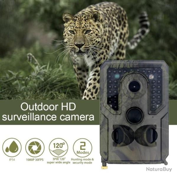 Camra de suivi des sentiers de chasse PR400C 12mp 1080P HD, Vision nocturne, LIVRAISON GRATUITE