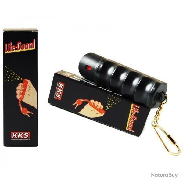 BOMBE LACRYMOGENE AROSOL DE DFENSE PORTE CL - 15 ML NOIR