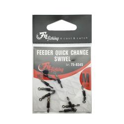 Feeder Quick Change Swivel par 10 Filfishing M