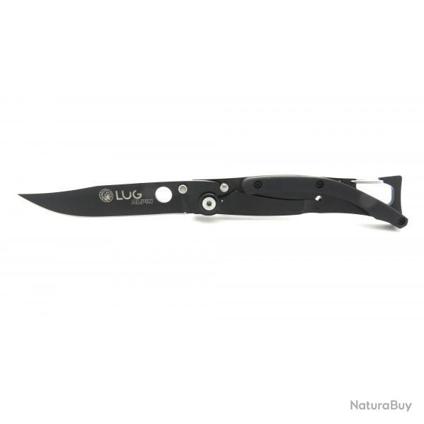 ALPIN SP1 TITANIUM BLACK manche G10 noir, finition BlackTitanium Couteaux LUG