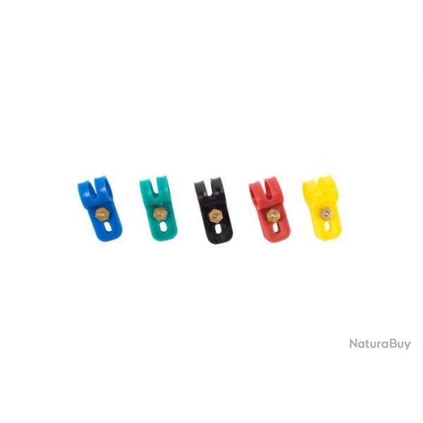 lot de 5 Attaches canard Januel en plastique - Plusieurs coloris