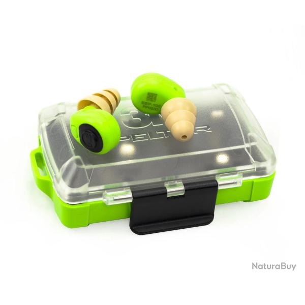 Bouchons Electroniques Anti Bruit Peltor EEP100 Vert