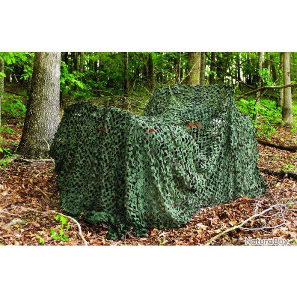 FILET DE CAMOUFLAGE CAMOSYSTEMS BASIC - 3M X 1,4M - MARRON/VERT