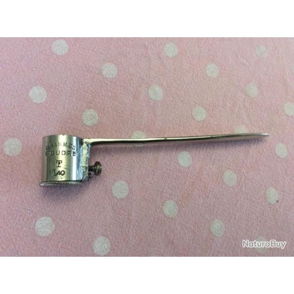 doseur mixte poudre et plomb -  mono-r�cipient, en acier - syst�me coulissant � vis