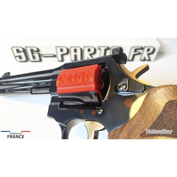 Drapeau t�moin de chambre vide ROUGE pour revolver 6 coups **S**