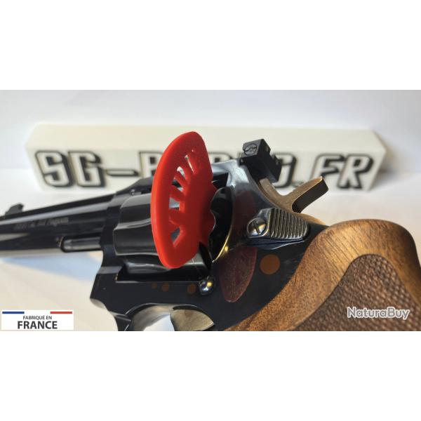 Drapeau t�moin chambre vide pour revolver 6 coups **S**