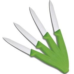 Pack 4 couteaux de table vert VICTORINOX
