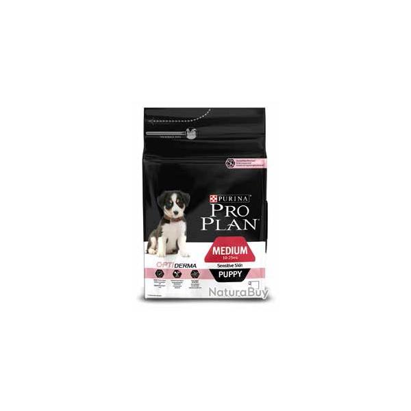 PROPLAN DOG PUPPY MEDIUM SENSITIVE SKIN SAUMON 12KGS