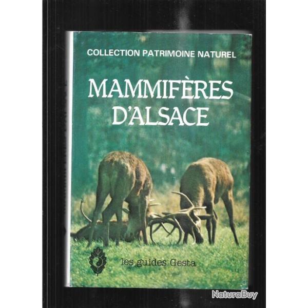 mammif�res d'alsace de Kempf Christian et Baumgart G�rard et autres