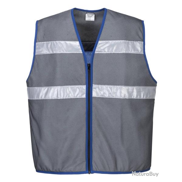 Gilet rafra�chissant toutes tailles, Portwest Gris S/M