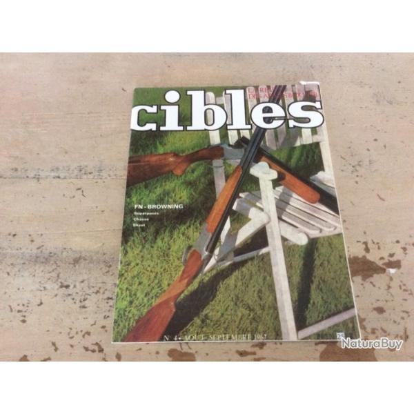 trs rare revue cibles n 4 - aout/septembre 1967 (Webley 488 Mark VI...)