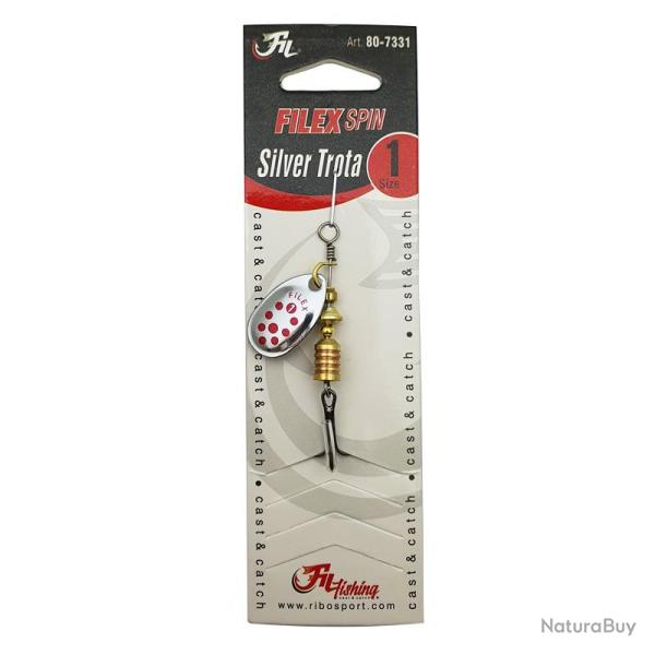 Cuiller Tournante Silver Trota Filfishing 4