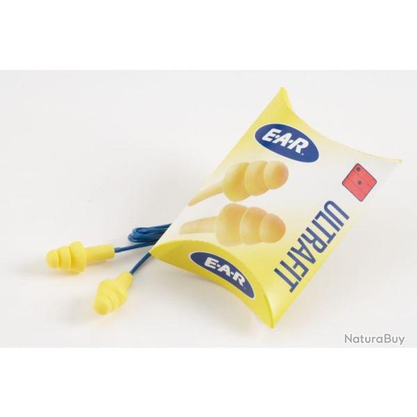 BOUCHONS ULTRAFIT + CORDON - 1 PAIRE 3M PELTOR