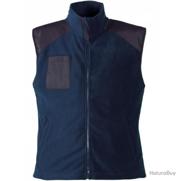 Gilet polaire sans manches non doubl� SINGER SAFETY GEORGIA Bleu marine
