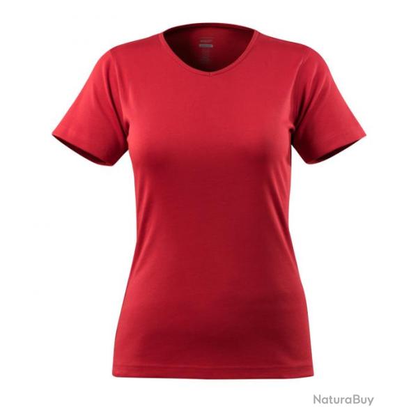 T-shirt mod�le femme, encolure en V MASCOT� NICE 51584-967 Rouge XL