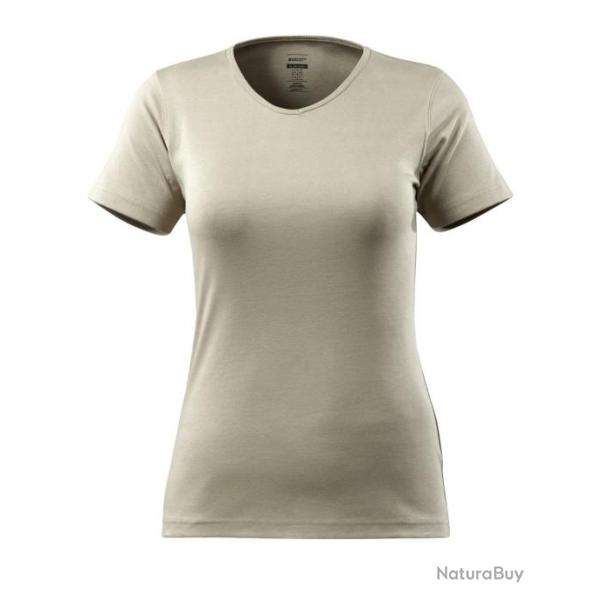 T-shirt mod�le femme, encolure en V MASCOT� NICE 51584-967 Beige 2XL